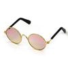 Fashion Dog Cat Pet Glasses Creative Trend Photography Round Frame Small Sunglasses Retro Cat Dog Sunglasses