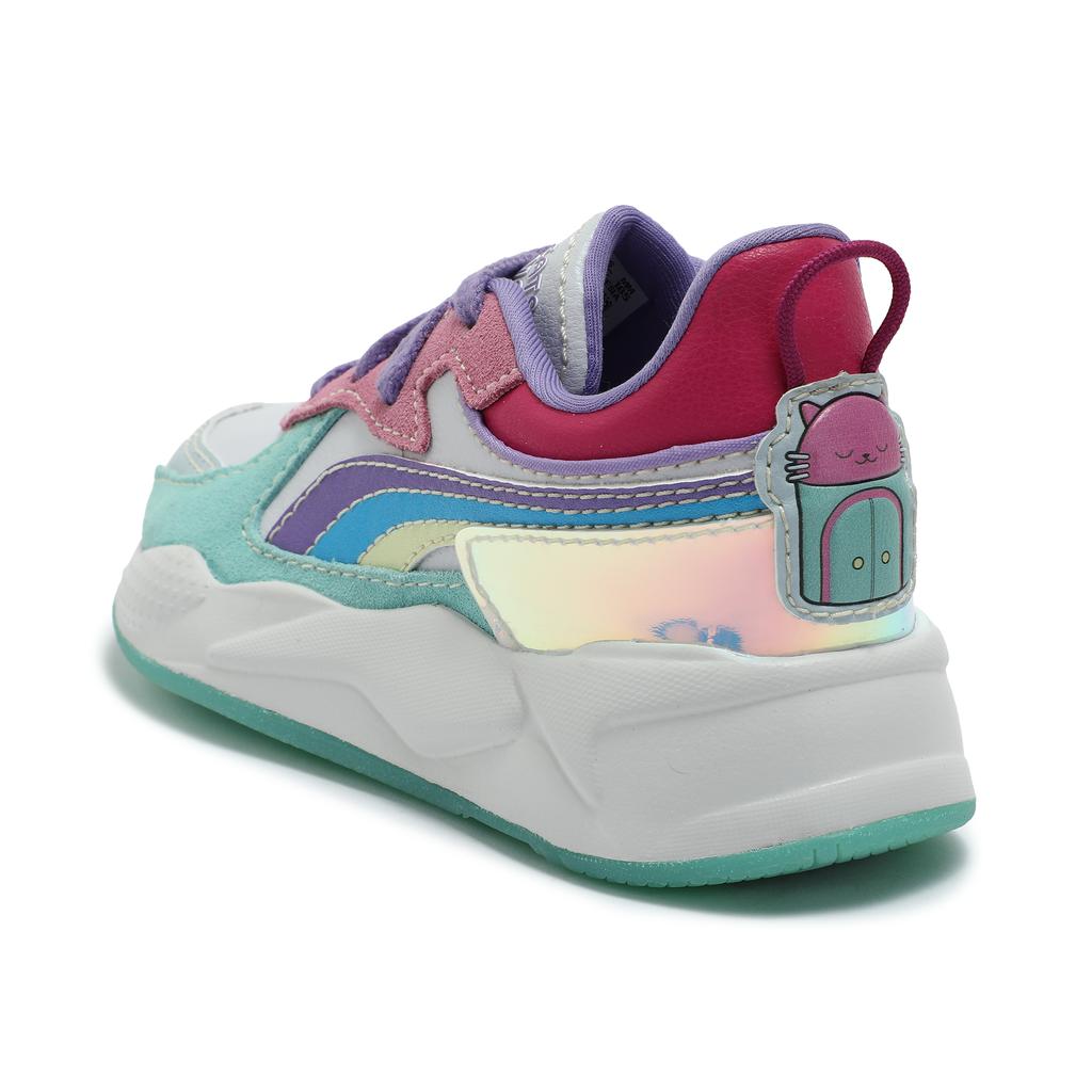 Puma Gabbys Dollhouse X  Rs-X Leather Comfortable Simple Low-Top Kids Casual Shoes Kids sneaker Mint-Green 39974601