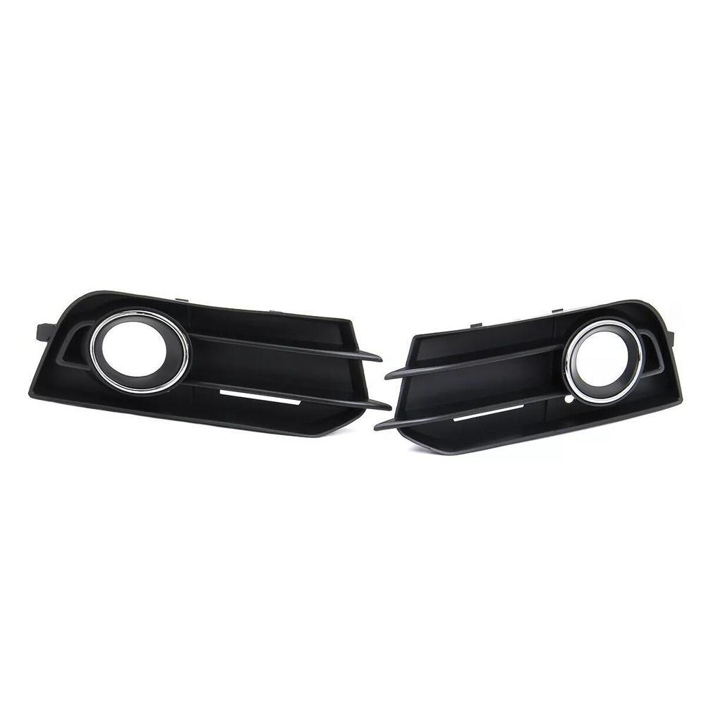 Car Bumper Repair Fog Light Cover Front Bumper Fog Light Cover Bumper Bumper Trim Insert Plastic Material 1 Piece