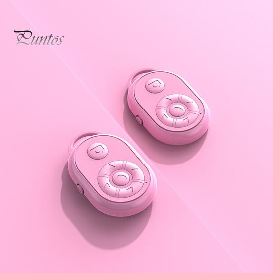 Selfie Remote Shutter Control Long Distance Hands-free Quick Response Video Shooting Smart Mini Bluetooth-compatible for Photography