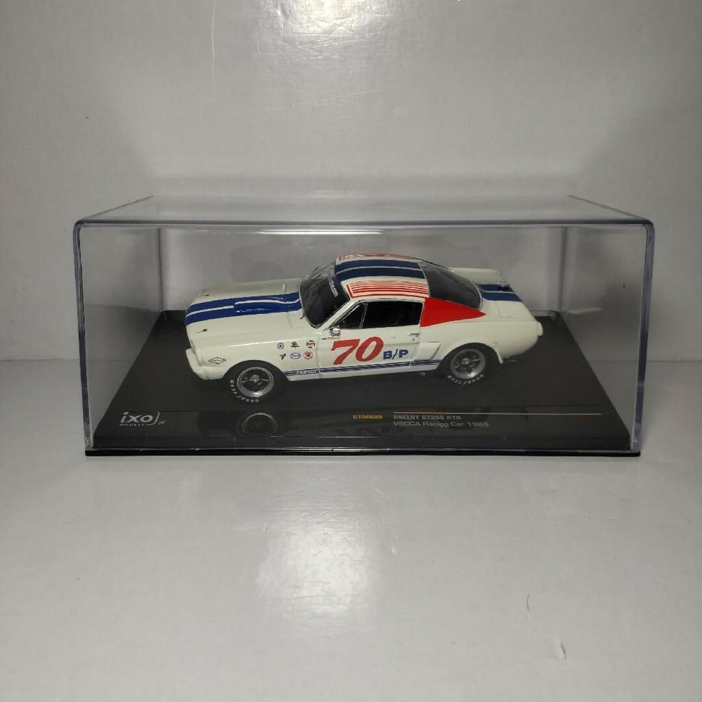 Shelby GT350 70 VSCCA Racing Car Ixo 1/43