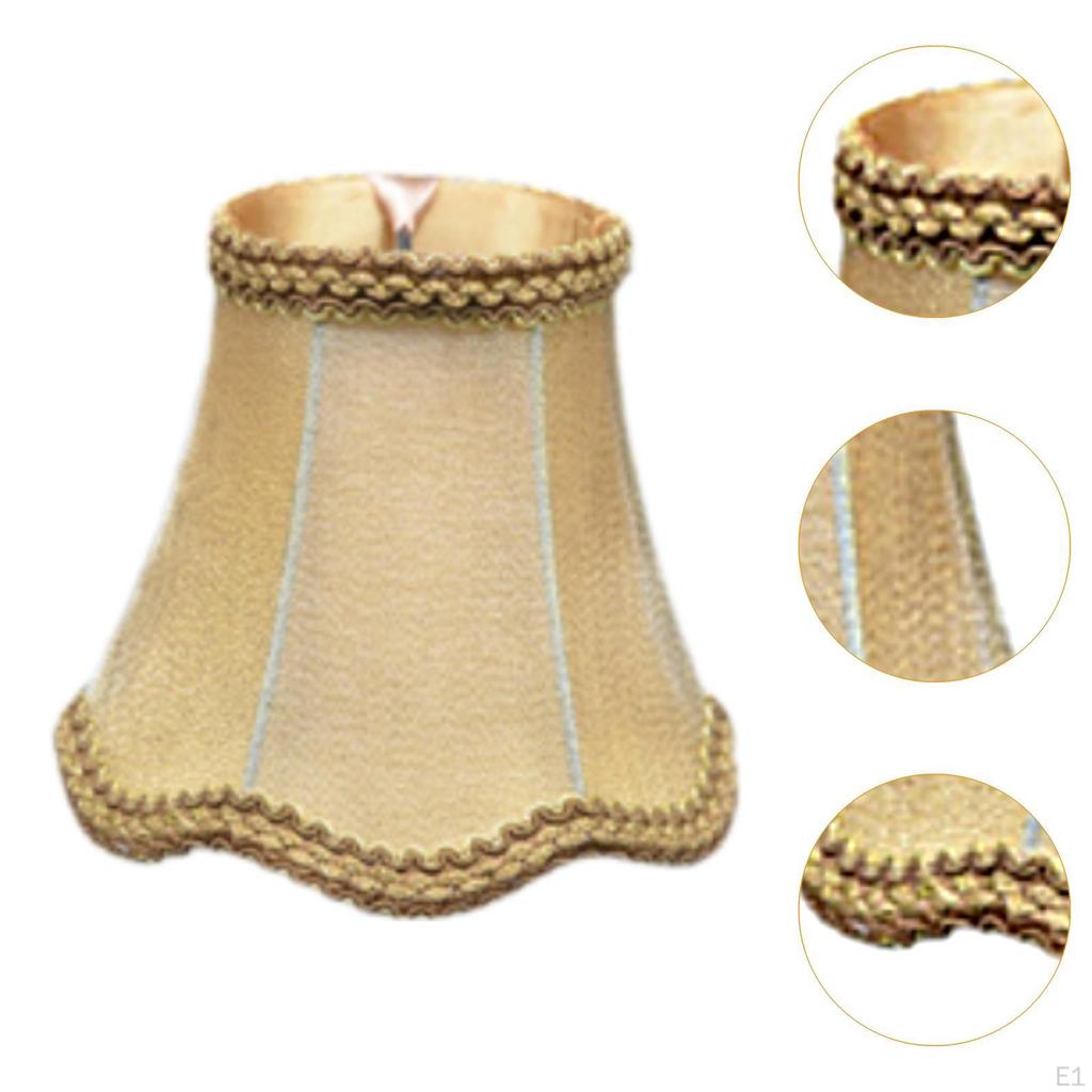 Chandelier Lampshade for Wall Lamp Cover with Clip on Design