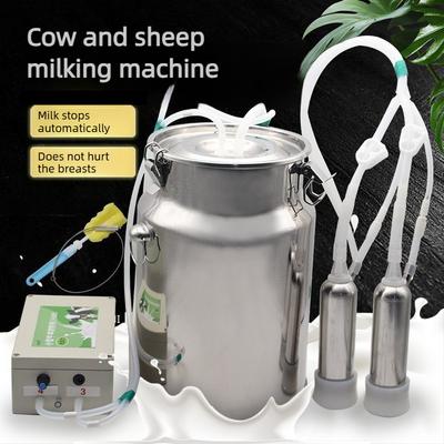 5L Weide Koe Schaap Elektrische Melkmachine Boerderij Koeien Geiten Vacuümpomp Emmer Kleine Oplaadbare Puls Melkmachine