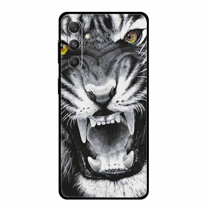 For Samsung Galaxy S24 Plus Ultra Phone Case Cover Silicone Soft Back Case for Samsung Galaxy S 24 5G Funda Dinosaur Lion Animal