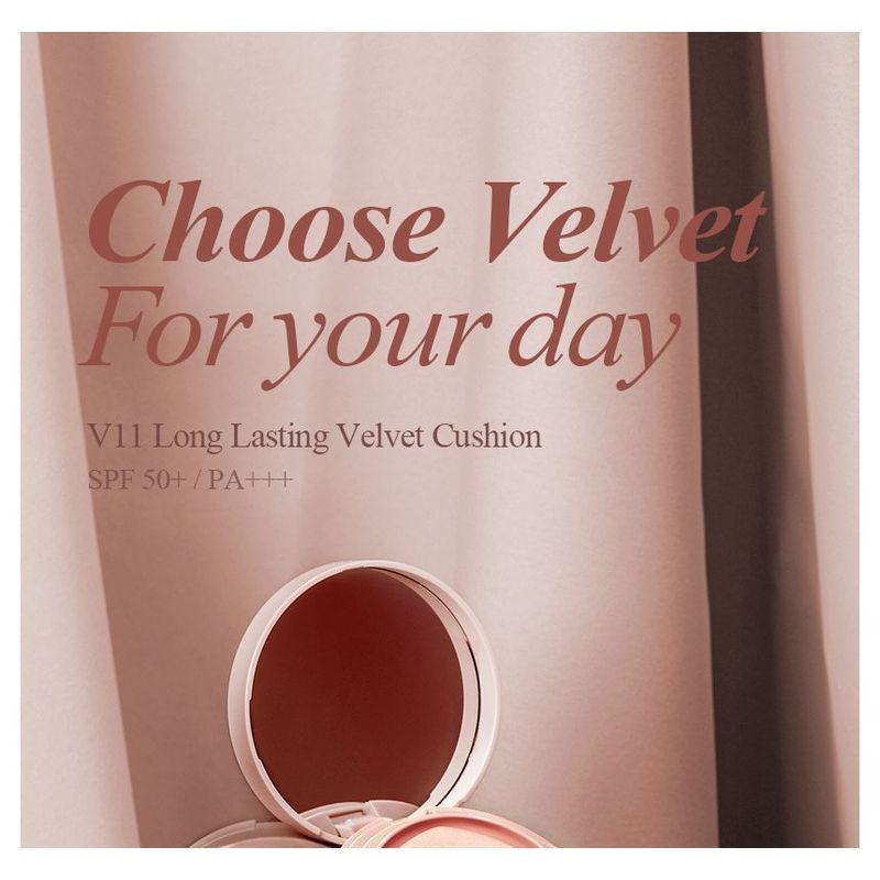 VILLAGE 11 FACTORY - Long Lasting Velvet Cushion - 2 Colors