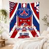 Paris Saint-germain Personalized Text Tapestry Cozy Personalized Tapestry Ultra-Soft Great for Home Decor Four Seasons Decor
