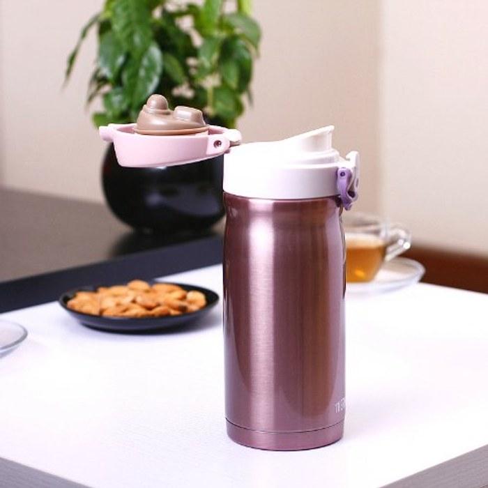 Thermos Tumbler Vacuum Insulated Mug [One-Touch Open Type] 0.35L Pink JMY-351 P