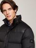 Winter Jacket Tommy Hilfiger Hooded Down Puffer Jacket (MW0MW36569) Black