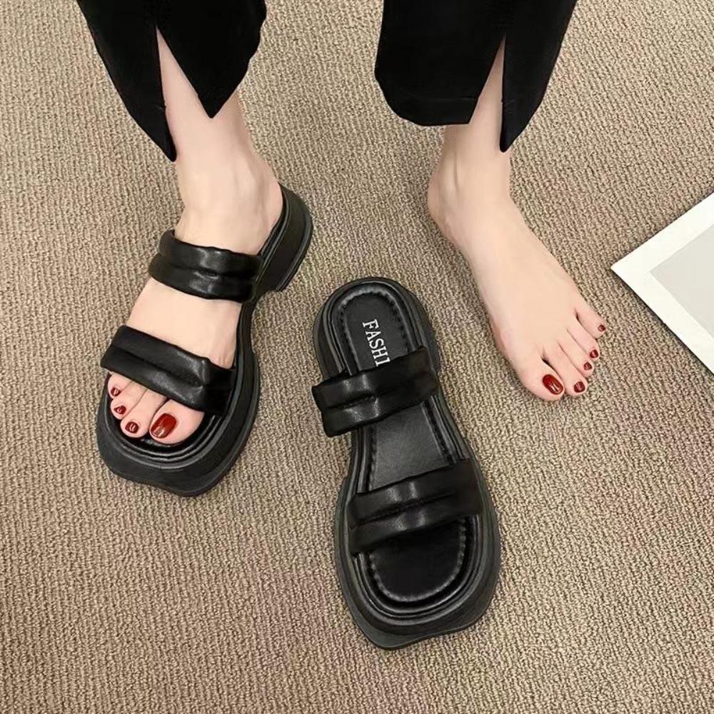 

2023 летние новые универсальные сандалии на толстой подошве для девочек с подъемом на ногу 40