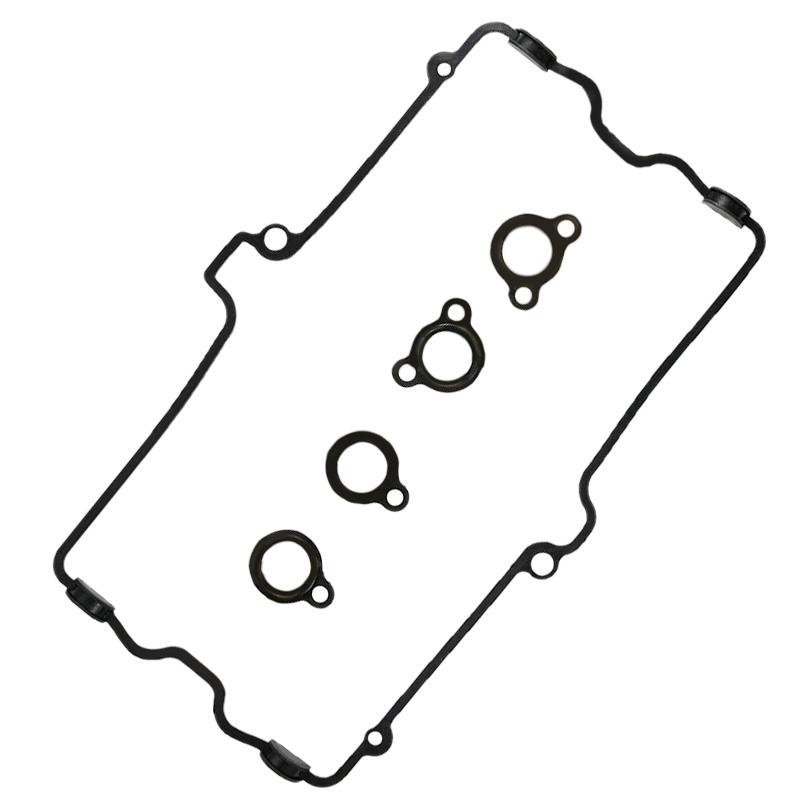 Black Cylinder Head Cover Gasket Kit Rubber Fit for Suzuki GSX600 Katana 1988-2006 GSX750 Katana 1998-2006 11173-27A02-000