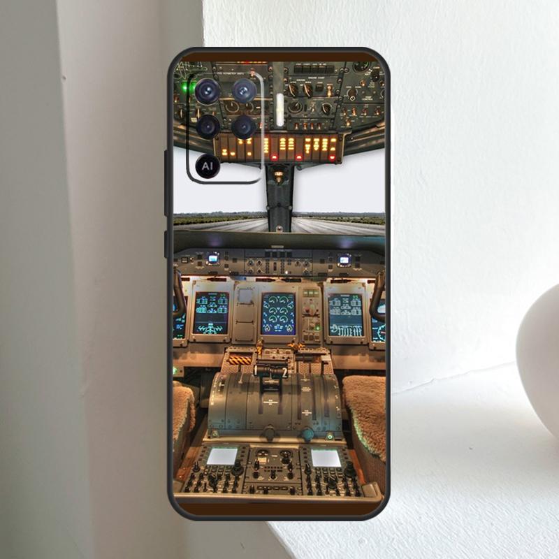 Aircraft Helicopter Airplane Pilot For OPPO A74 A54 A94 A17 A57 A15 A16 A76 A96 A18 A38 A58 A78 A98 A40 A60 A80 A5 A6 Pro Case