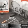 Multifunctional Kitchen Pot Lid and Spatula Rack