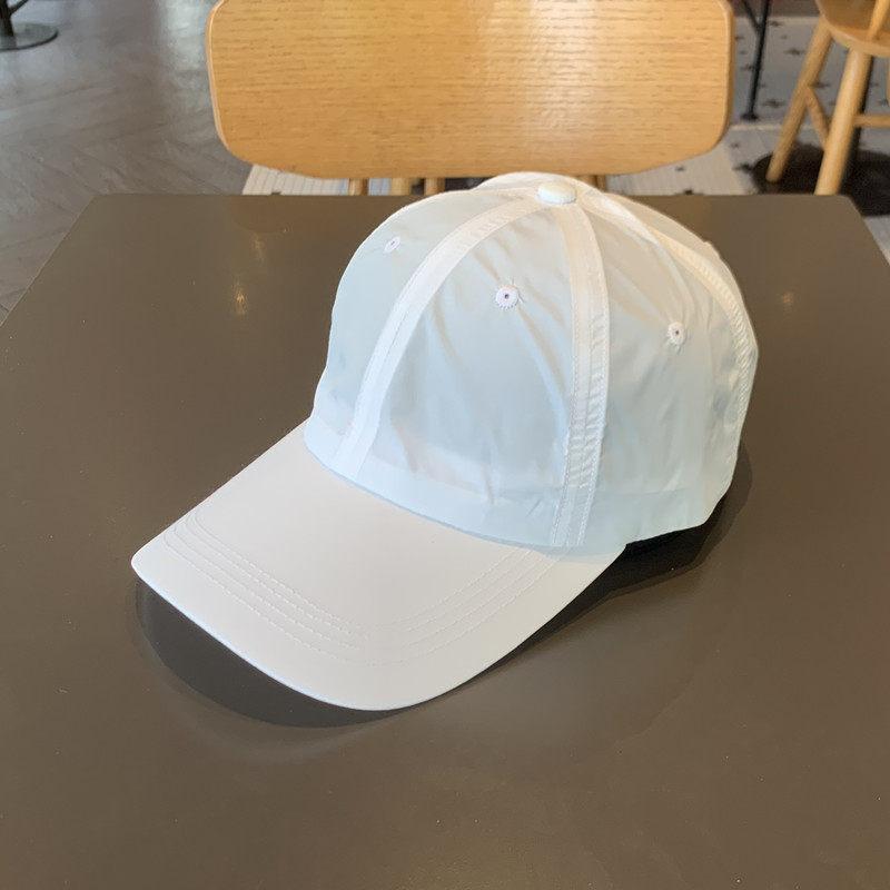 Summer Sun Protection Baseball Cap With Breathable Polyester For Outdoor Activities