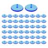 50pcs Plastic Golf Position Markers Colorful Transparents Light weight Multicolor Option Easyly Green Spotting