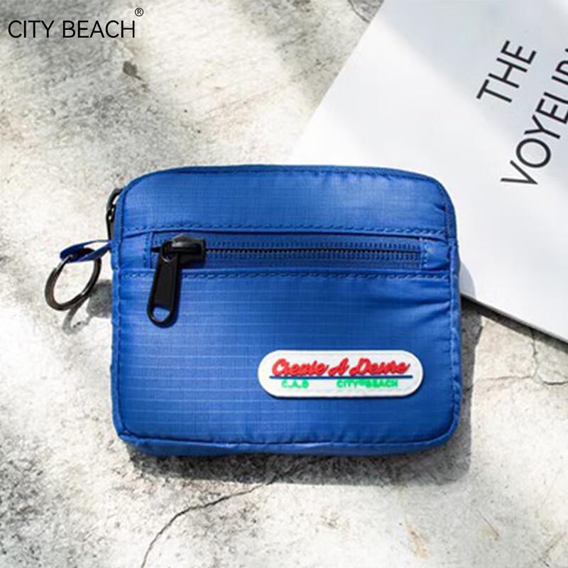 CITY BEACH Мини-кошелек для монет и держатель для карт из ткани