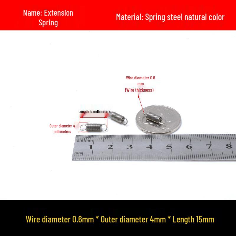 Stainless Steel Spring Hook for Microwave Oven Handle, Wire Diameter 0.6/0.7