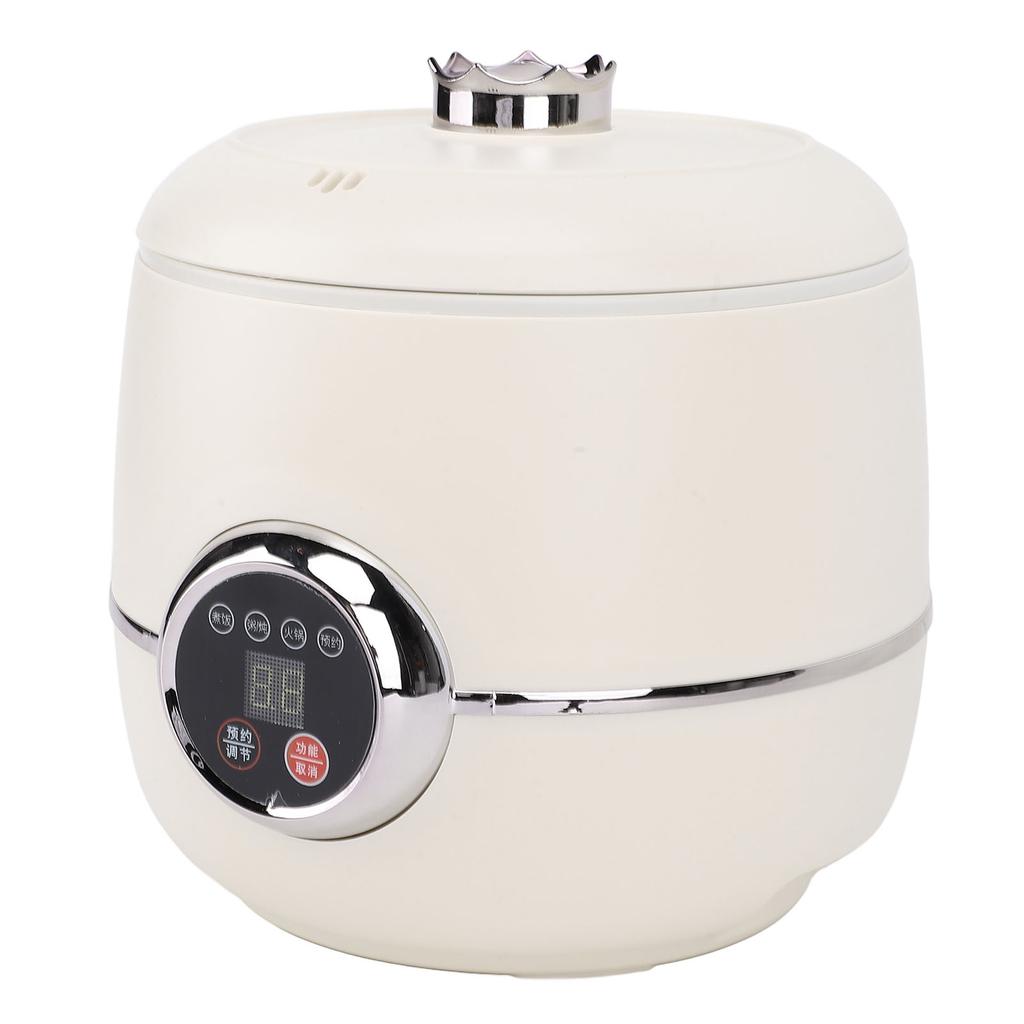 Small Rice Grain Cooker Multifunctional 1.6L Capacity Electric Nonstick Rice Cooker