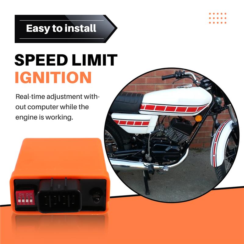 L10A Motorcycle Adjustable Racing CDI Igniter Unit 100 ZY100 JOG100 Speed Ignition