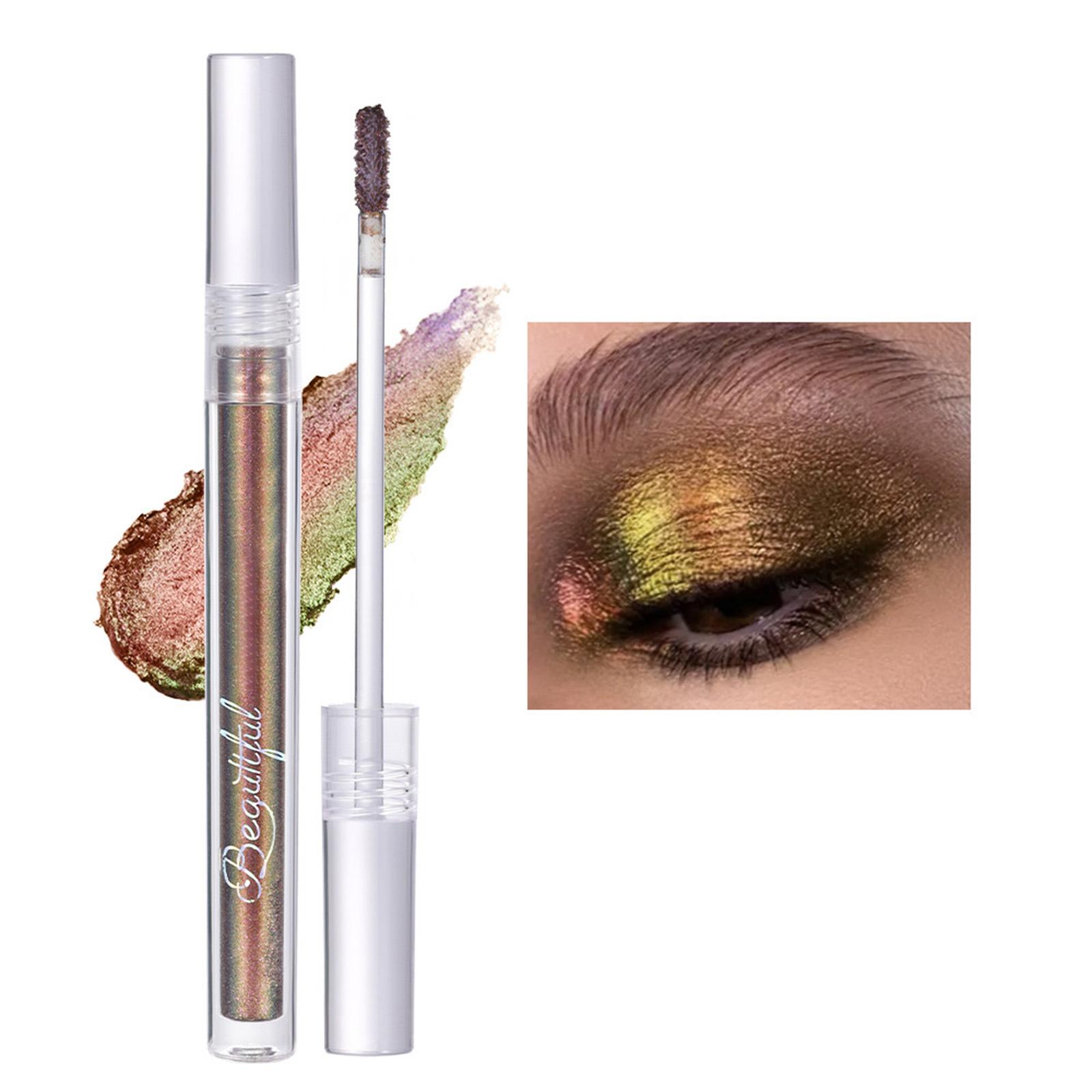 

Тени для век-хамелеон Жидкие Стойкий макияж 1 шт. Блестящие тени для век для дневного и ночного макияжа Коллекция One Size