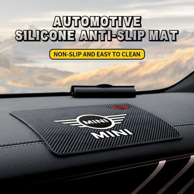 Car Dashboard Sticky Mat Phone Holder Anti-Slip Silicone Pad For MINI Cooper One S JCW R50 R55 R56 F55 F56 R57 R60 Accessories