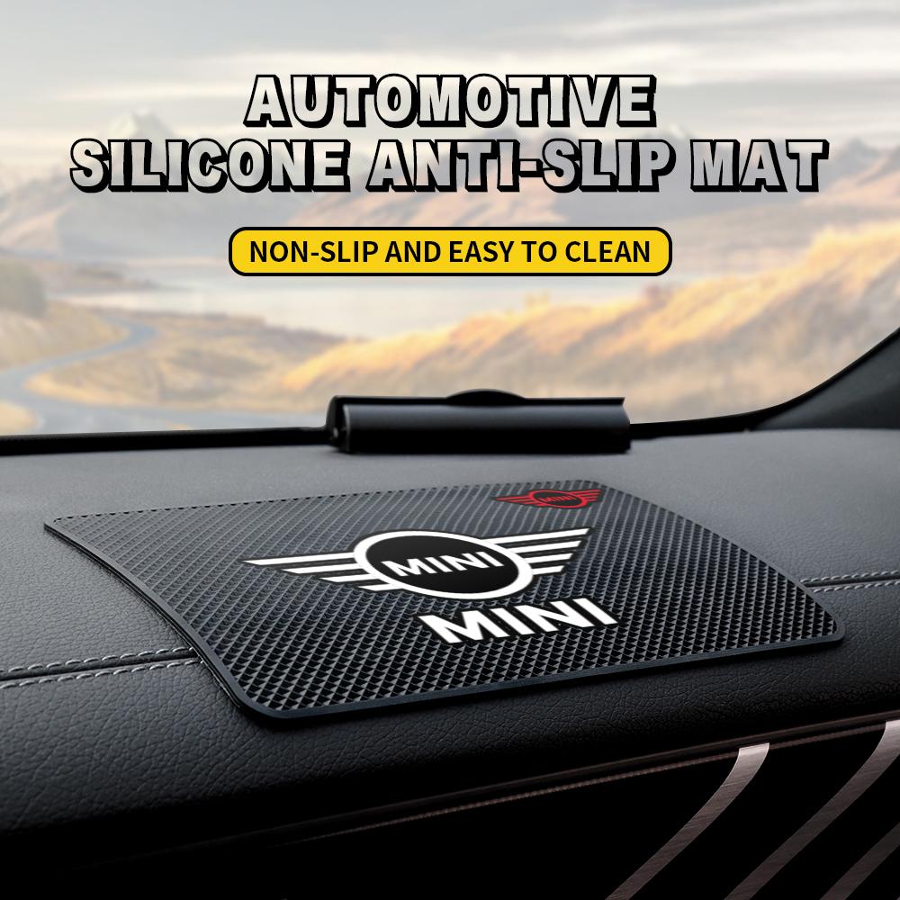 Auto Armaturenbrett Klebrige Matte Handyhalter Anti-Rutsch Silikon Pad Für MINI Cooper One S JCW R50 R55 R56 F55 F56 R57 R60 Zubehör ulqch44