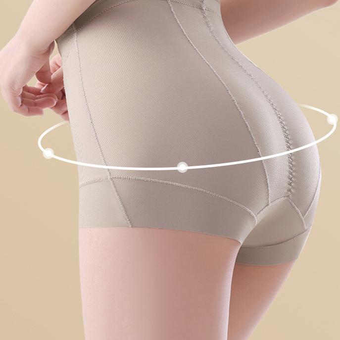 Women's High-Waist Briefs - Tummy Control Breathable Mesh Underwear,Seamless Underwear, Comfortable Daily Wear