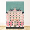 Grand Budapest Hotel Vintage Classic Movie HD Print Poster Modulares Bild Leinwand Schlafzimmer Wohnkultur Nordische Wandkunst Malerei