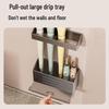 Wall-Mounted Magnetic Umbrella Rack with Water Drainage, No-Drill Installation for Home Entryway