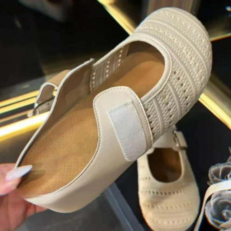 Dámské Plochá Platforma Pantofle Tkané Mules Boty Sandály Sportovní Tenisky 2025 Letní Designérské Ležérní Slingback Žabky Mujer