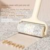 Tearable Roll Paper Hair Sticky Roller Dust Pet Hair Remover Brush Clothes Carpet Cleaning Replaceable Core 10cm Surface