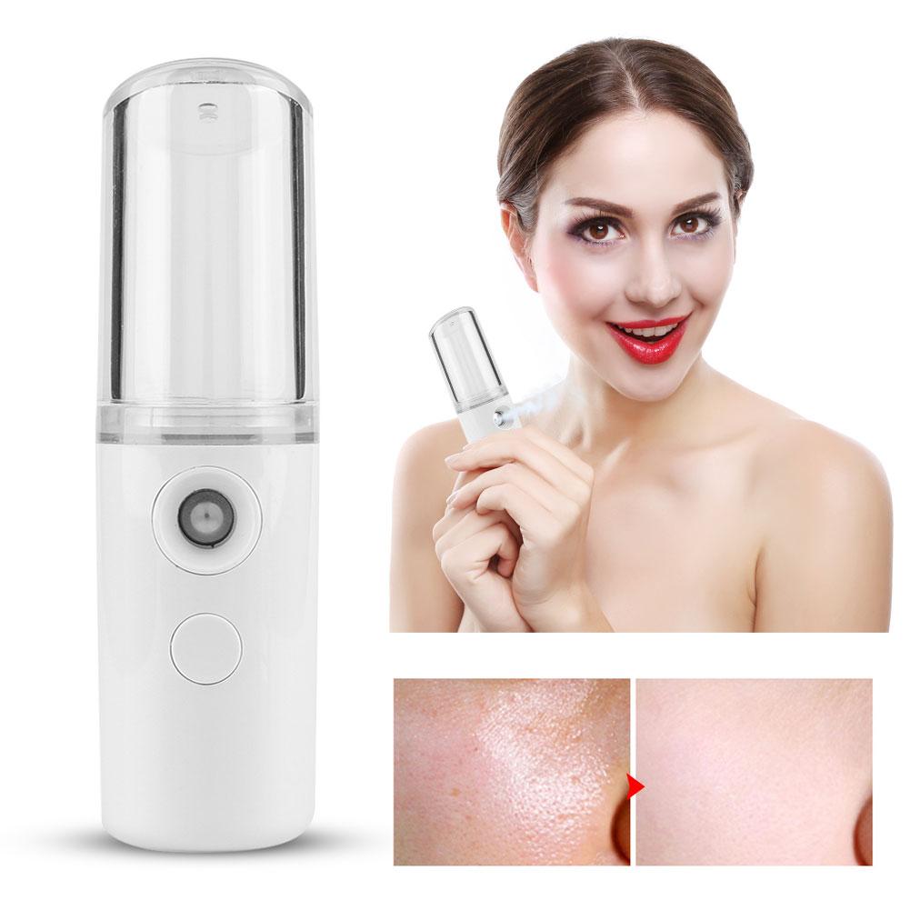 25ml Nano Atomization Mist Sprayer Face Skin Moisturizing Mist Spray White