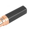 Women Waterproof Electric Eyebrow & Facial Hair Trimmer - Compact Black