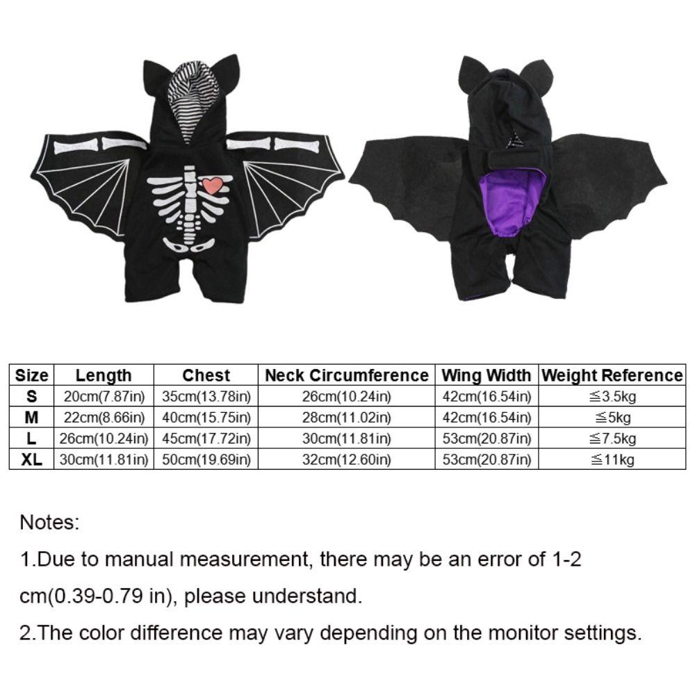 Wear Resistant Dog Bat Clothing Decorative Cats Bat Wings Costumes  Cosplay Party