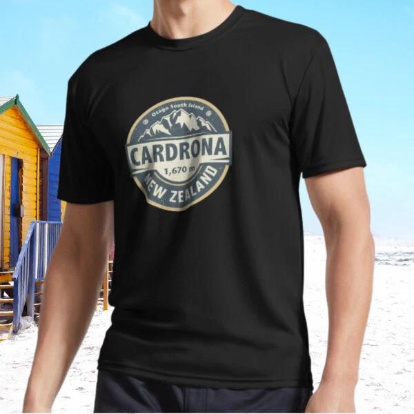 New Cardrona, New Zealand Active T-Shirt Funny Size S - 5XL L