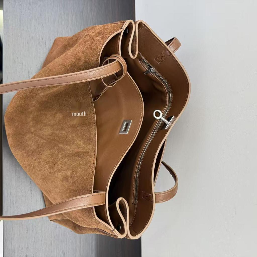 B's Trendy Frosted Genuine Leather Shoulder & Crossbody Bag for Autumn/Winter
