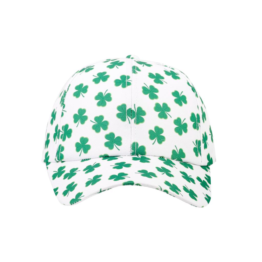 ins new lucky clover pattern baseball hat men's and women's fashion versatile cap outdoor sun hat
