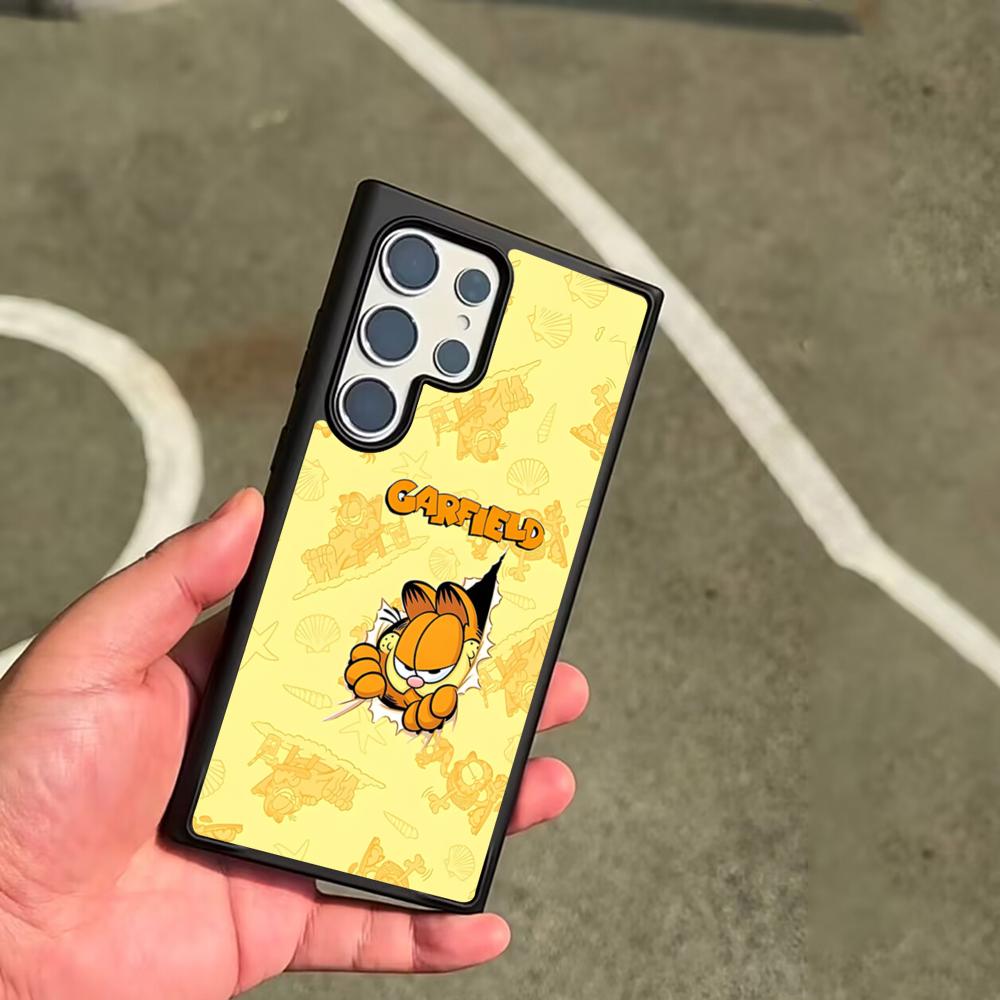 E-Garfield Phone Case For SAMSUNG Galaxy S26 S25 S24 S23 S22 S21 S20 FE Plus Ultra Cover