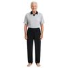 Mens Adaptive Anti-Strip Jumpsuit Lapel Short Sleeve Back Zip-up Pants Leg Zip One-piece Romper for Elderly Patient Care