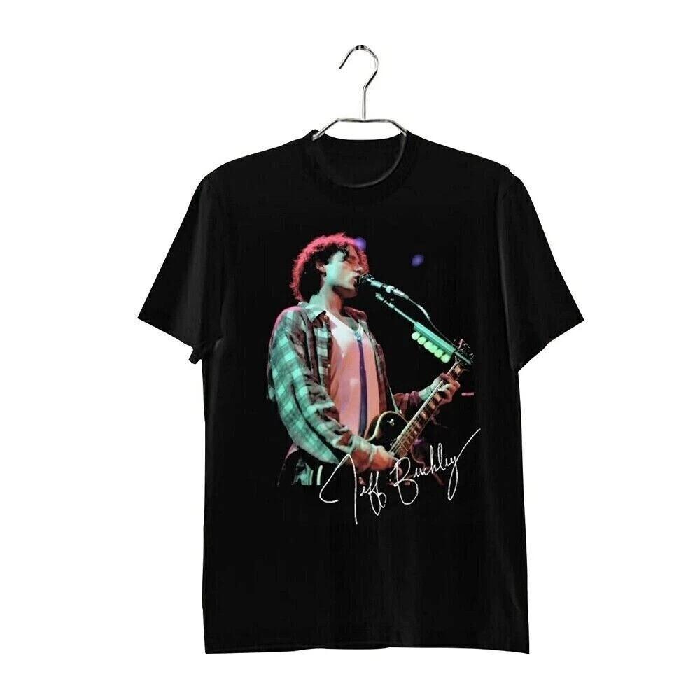 Signature Live Tour Jeff Buckley Shirt Short Sleeve Black Unisex S-5XL CS085 Unisex T-Shirt S