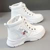 2024 Women's Warm Fleece-Lined Snow Boots: Thick-Soled, High-Top Winter Style