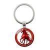 Elegant Horse Design Pendant Keychain Alloy for Versatile Use As Key Holder or Bag Accessory