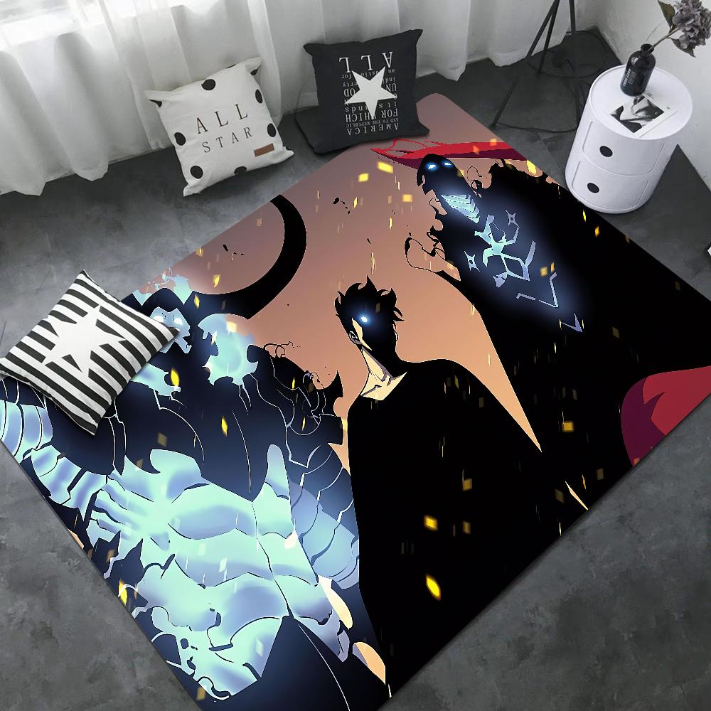Anime Solo Leveling Maty Pokojowe Tańsze Antypoślizgowe Nowoczesny Salon Balkon Drukowane Nowoczesny Wystrój Domu