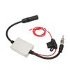 Car Stereo FM Radio Antenna Signal Stabilizer with 12V Power DIN Plug Connector for Marine RV Truck