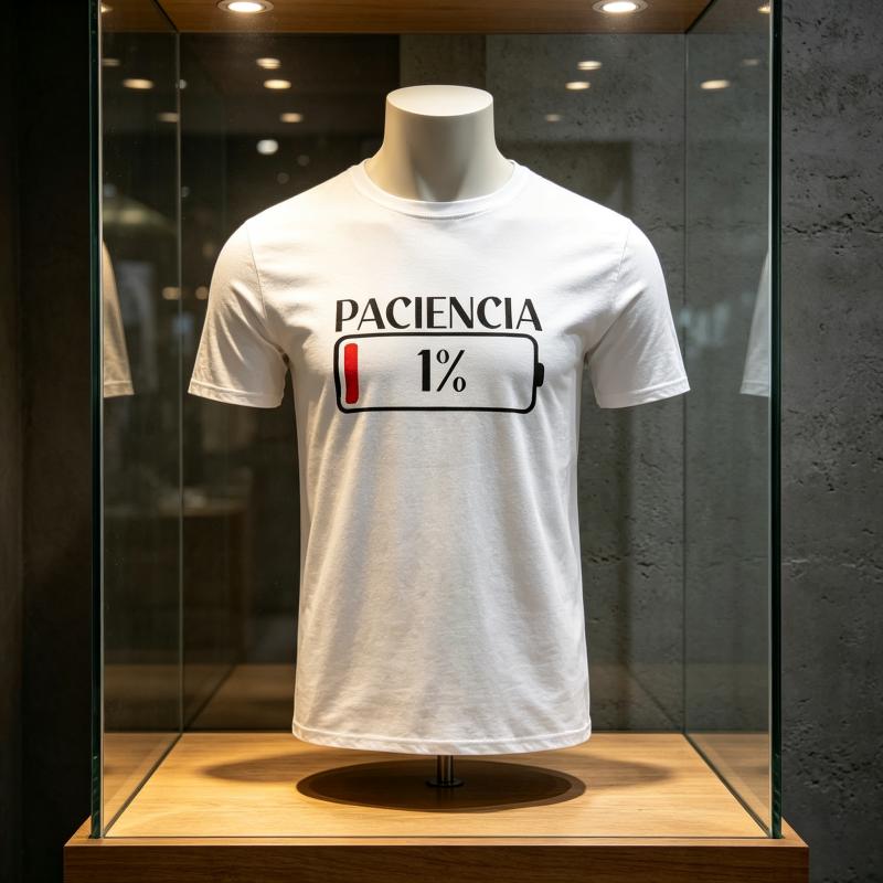 New Fashion Tshirts Patience T Shirt Spanish Humor Couple Gift Shirt Short Sleeve Soft Oneck Unisex Tee Tops Print Graphic