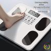 Smart Rechargeable Body Fat Scale: Precision Electronic Weight Scale Ideal for Home or Dorm 