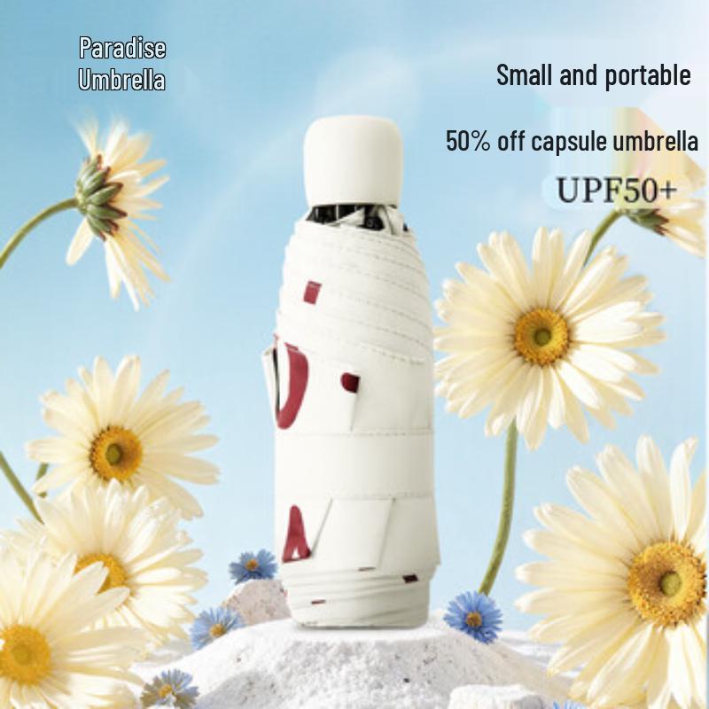 Ultra-light Compact Pocket Capsule UV Umbrella