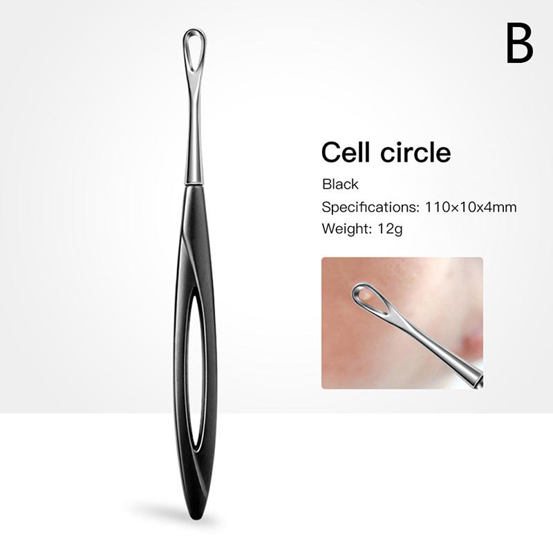 

Игла от акне, щипцы для удаления черных точек, экстрактор пор, очиститель черных точек, уход за кожей чёрный