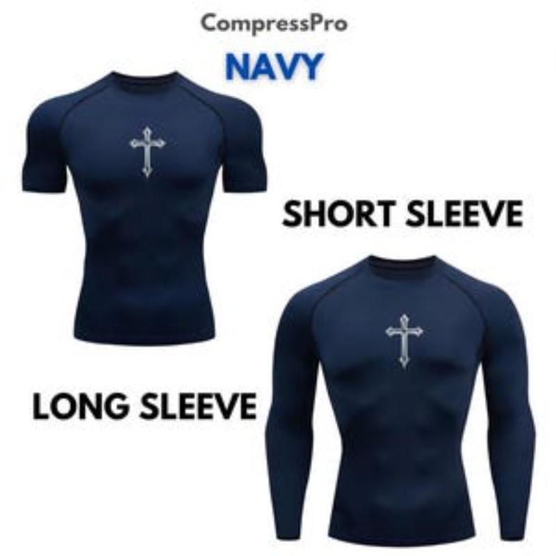 Cross-Kompression Shirt Fitnessbekleidung, Training, Valentinstagsgeschenk für Ihn Fitness. Tolles Shirt für Sport. Atmungsaktiv und bequem.