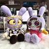 Peluche Coniglietto Maid Jax Bambola Imbottita Giocattolo Morbido Periferica Animazione Circo Collezionabile Per Fan di Animazione Decorazione per la Casa
