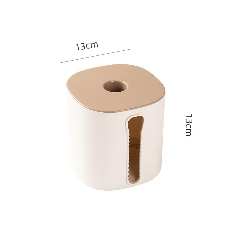 Wall-mounted No-drill Living Room and Bathroom Tissue Box